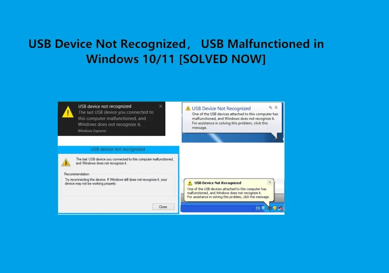 Kesimpulan cara mengatasi USB Not Recognized Windows 7
