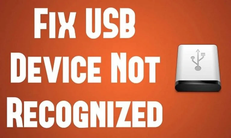 Memperbaiki Masalah USB Not Recognized di Windows 7