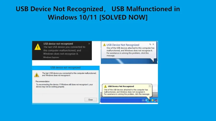 Penyebab Umum USB Not Recognized